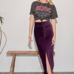 Free people speak easy pencil midi skirt